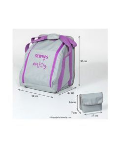 Bolsa para el transporte de la máquina overloock medidas
