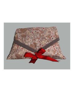 Elegante Bolso con solapa de flores Rabat Pierre