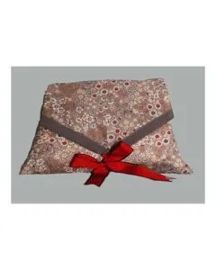 Elegante Bolso con solapa de flores Rabat Pierre