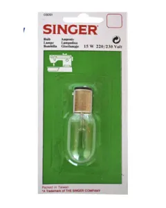 Bombilla Bayoneta Singer 15w