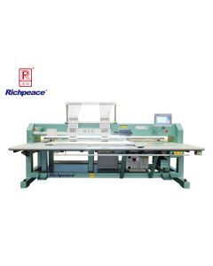 Bordadora área grande de 2 cabezas Richpeache