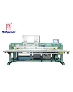 Bordadora área grande de 2 cabezas Richpeache