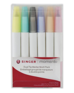 Rotuladores de doble punta Singer Momento