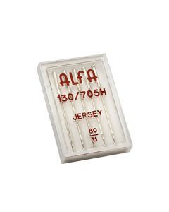 Estuche de 5 Agujas Alfa Jersey Número 80