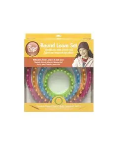 Kit de Cuatro Telares Circulares Para Tricotar