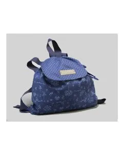 Ligera Mochila de niño azul intenso Odonata.  