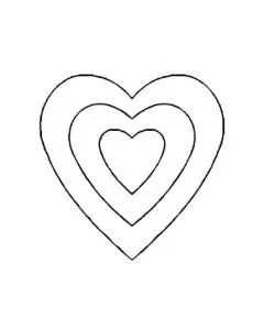 Plantilla Acetato Tres Corazones