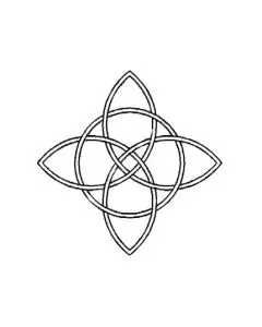 Plantilla Celtic Doble Cuatro Puntas