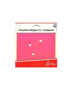 Plantilla para Patchwork Pinwheel Magic