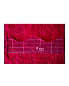 Regla para acolchar con ondas