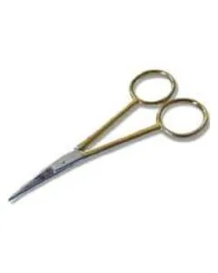 Tijera Dorada de Punta Curva de 10,5 Centímetros