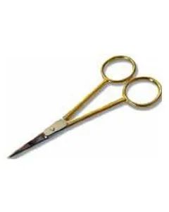 Tijera Dorada de Punta Recta de 10,5 Centímetros