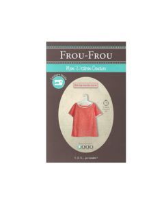 Camiseta de manga corta coral.