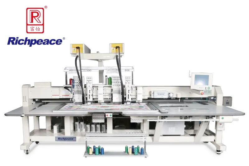 MAQUINA DE BORDAR 2 CABEZAS LENTEJUELA CORDELA Y LASER