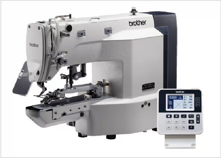 Máquina industrial de presillas Brother BE-430HS