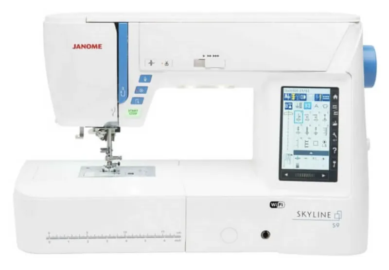 Máquina de coser y bordar Janome Skyline S9