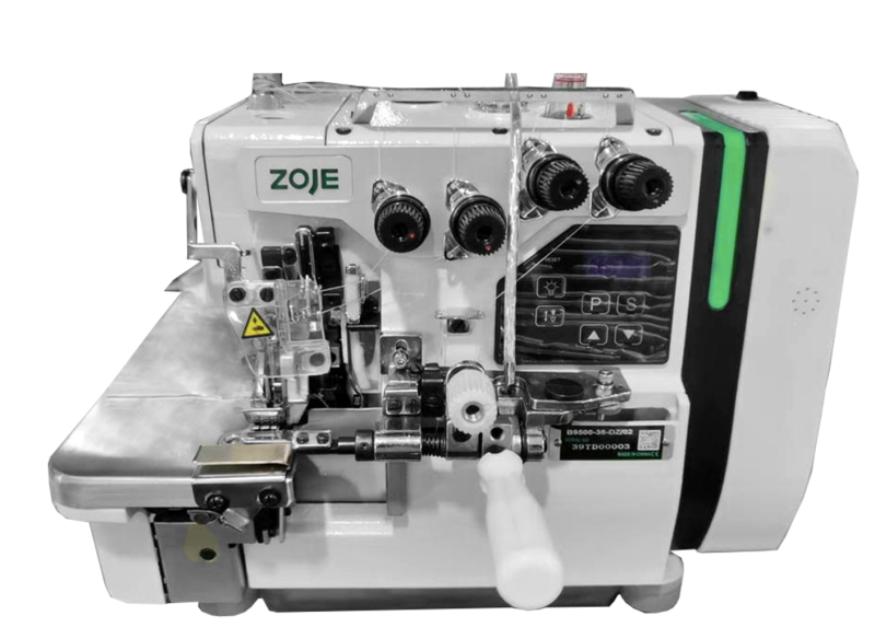Overlock de 2 agujas y 5 hilos ZOJE B9500-38-DZ con fruncidor