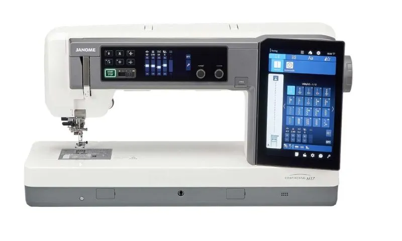 Maquina Coser y Bordar Janome Cm17